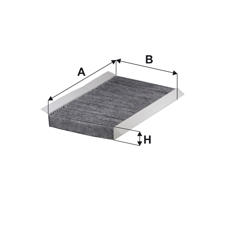 Cabin filter with activated carbon Filtron K 1093A