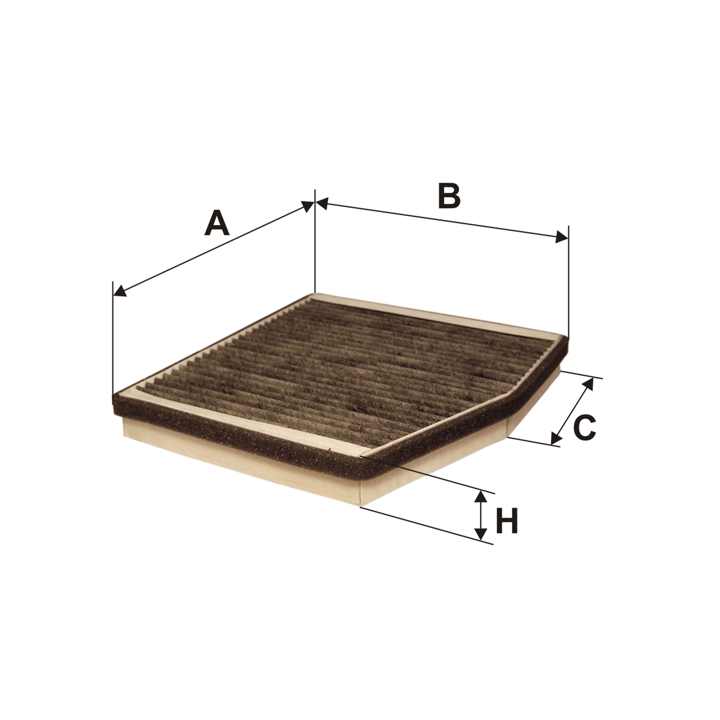 Filtron Cabin filter with activated carbon – price [object Object] PLN
