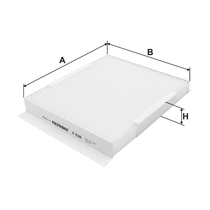Cabin filter Filtron K 1138