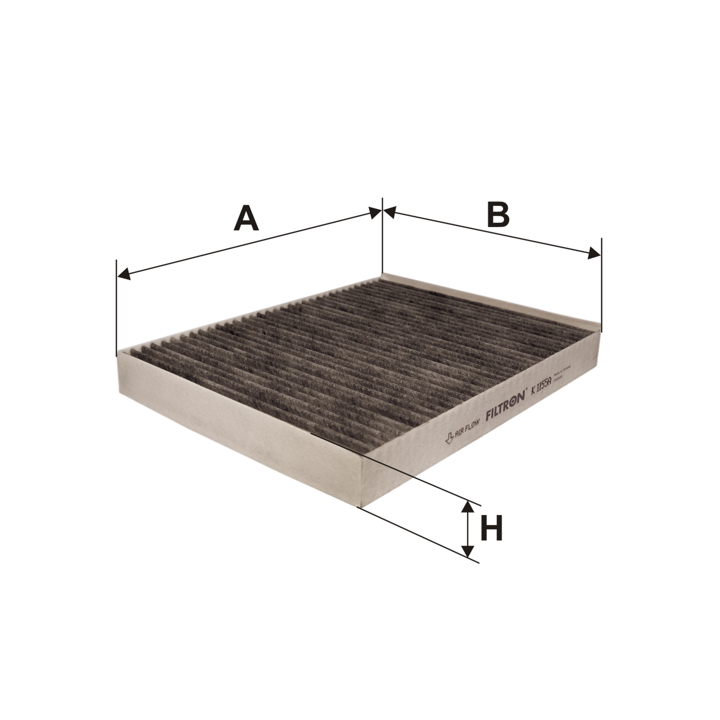 Cabin filter with activated carbon Filtron K 1155A