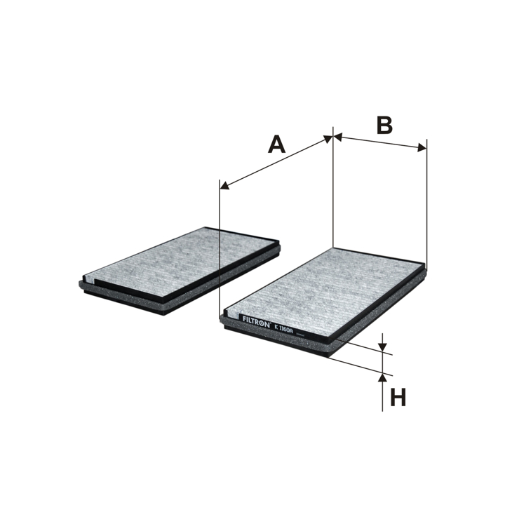 Buy Filtron K1160A2X – good price at EXIST.AE!