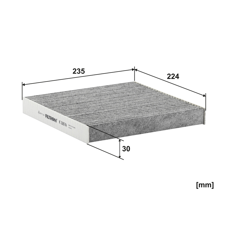 Filtron Cabin filter with activated carbon – price [object Object] PLN