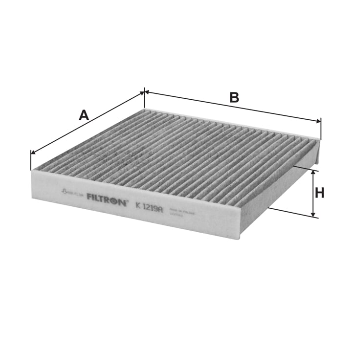 Cabin filter Filtron K 1219A