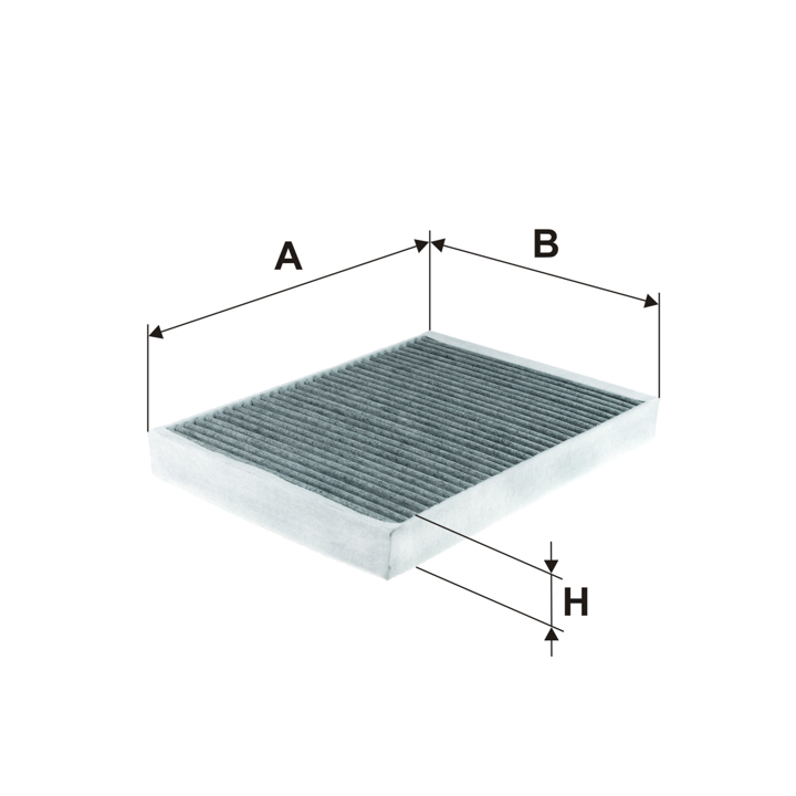 Filtron Cabin filter with activated carbon – price 36 PLN