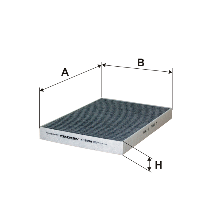 Filtron Cabin filter with activated carbon – price [object Object] PLN