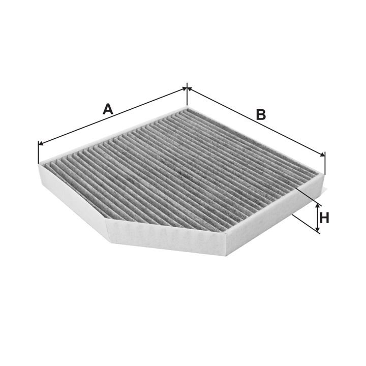 Cabin filter with activated carbon Filtron K 1318A
