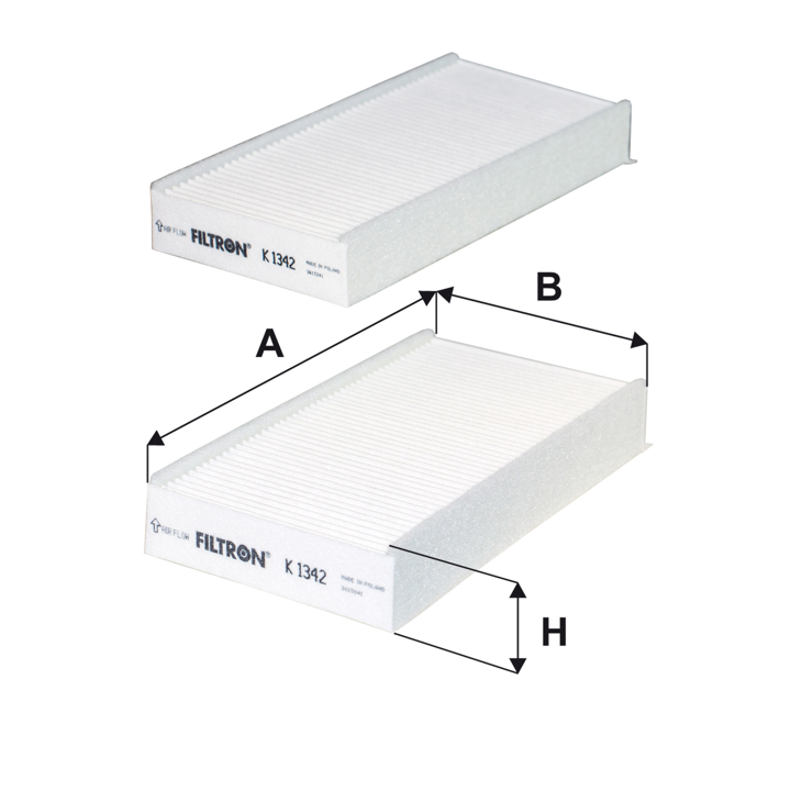 Cabin filter Filtron K 1342-2X