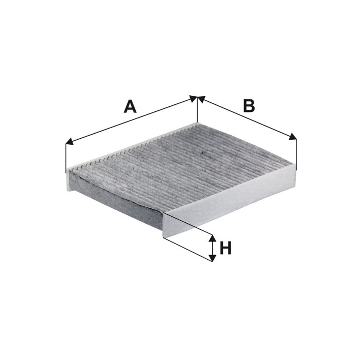 Cabin filter with activated carbon Filtron K 1350A
