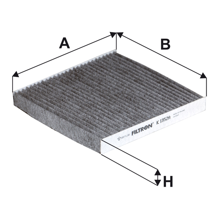 Filtron Cabin filter with activated carbon – price [object Object] PLN