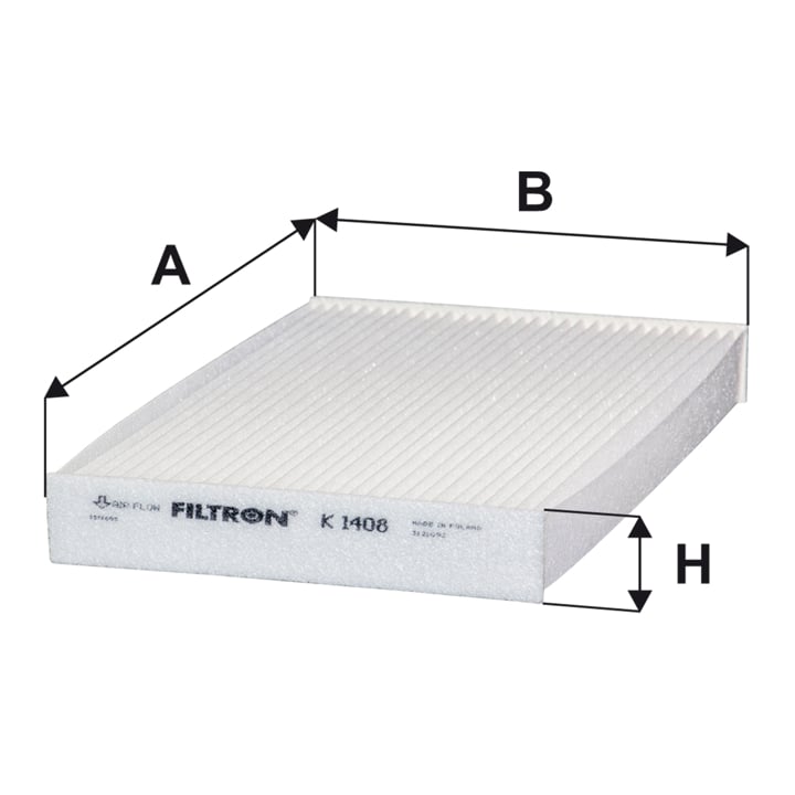 Cabin filter Filtron K 1408