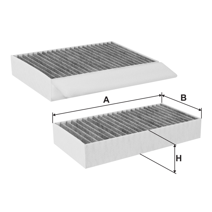 Cabin filter Filtron K 1422A-2X