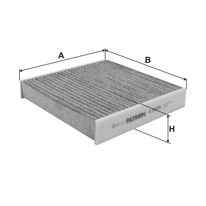 Cabin filter Filtron K 1437A
