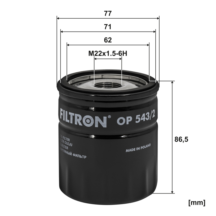Buy Filtron OP5432 – good price at EXIST.AE!