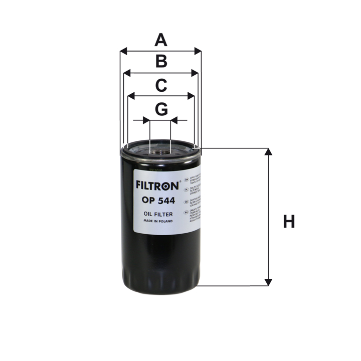 Filtron Oil Filter – price 28 PLN