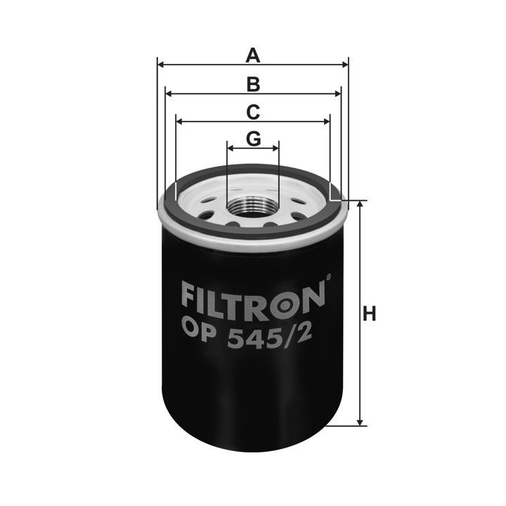 Oil Filter Filtron OP 545/2