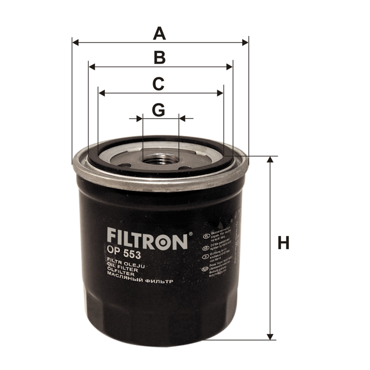 Filtron Oil Filter – price 35 PLN