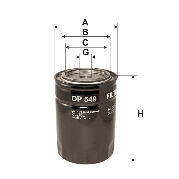 Filtron Oil Filter – price 24 PLN