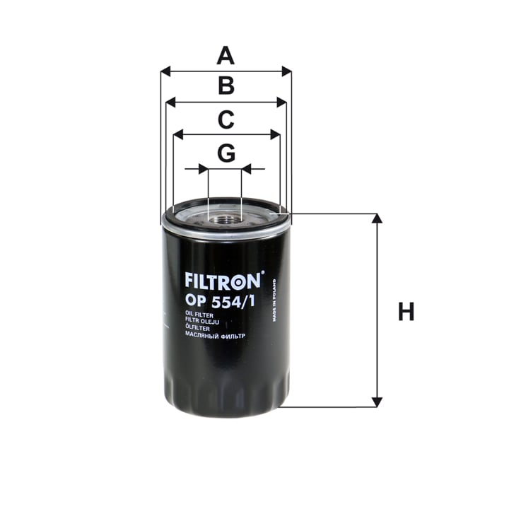 Filtron Oil Filter – price 27 PLN