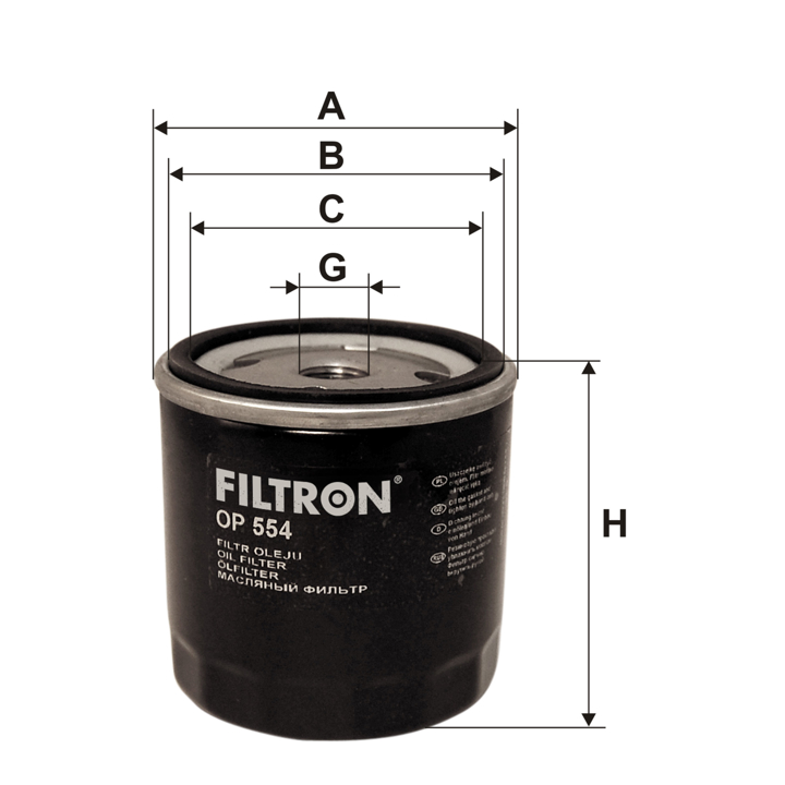 Filtron Oil Filter – price 21 PLN