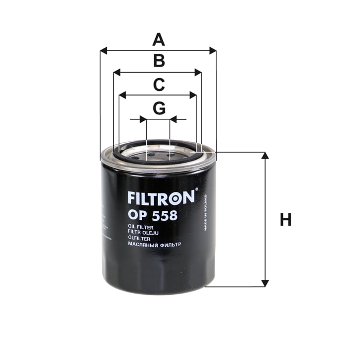 Filtron Oil Filter – price 19 PLN