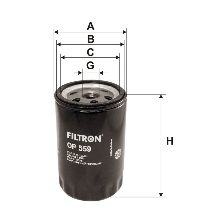 Filtron Oil Filter – price 27 PLN