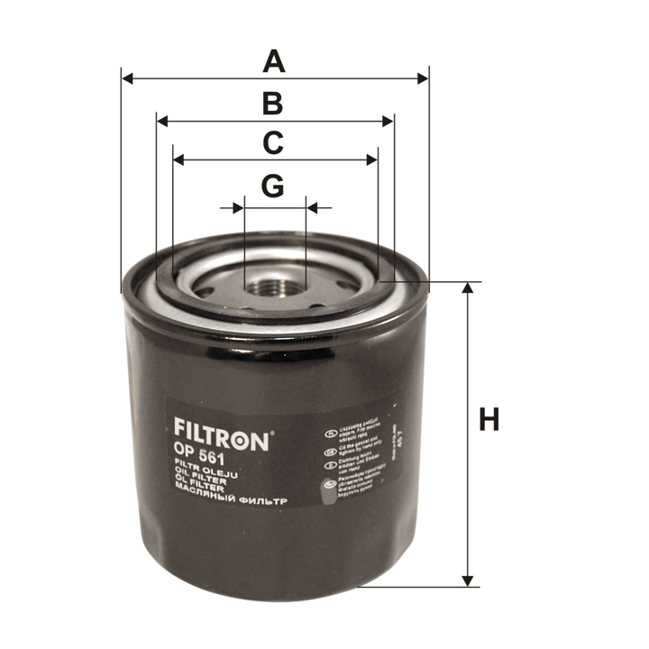 Filtron Oil Filter – price 34 PLN