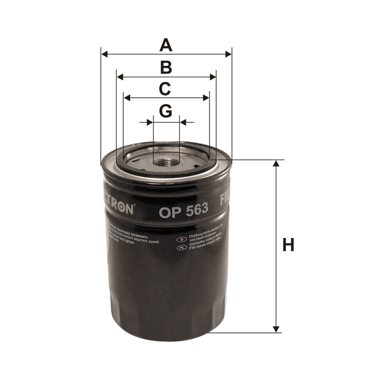 Filtron Oil Filter – price 18 PLN