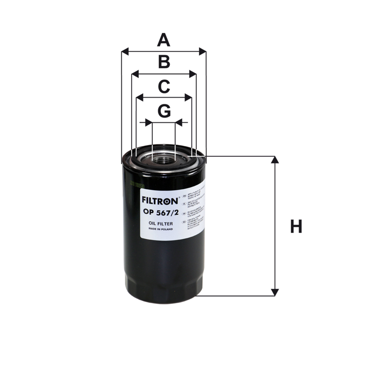 Filtron Oil Filter – price 30 PLN