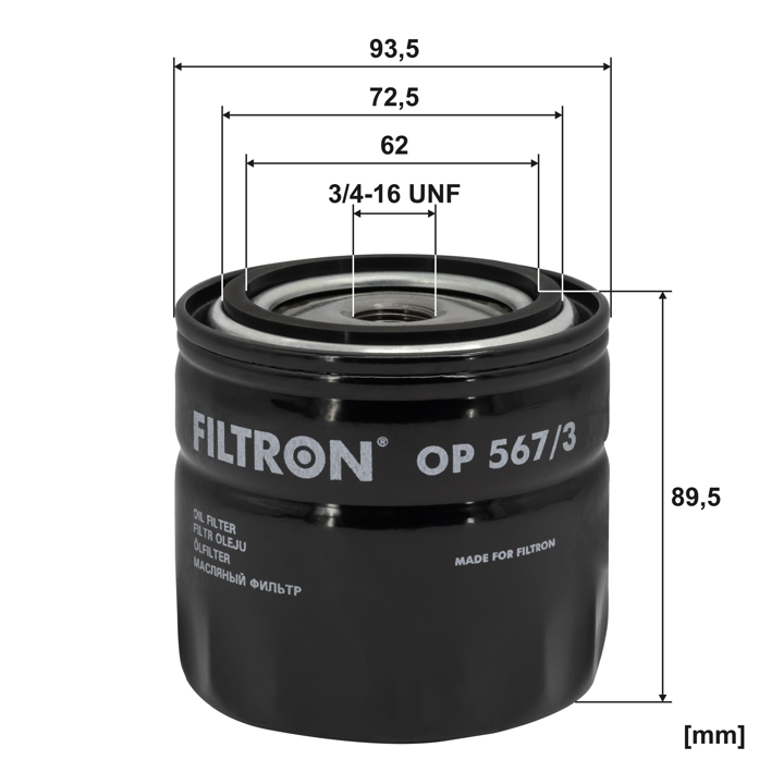 Filtron Oil Filter – price 20 PLN