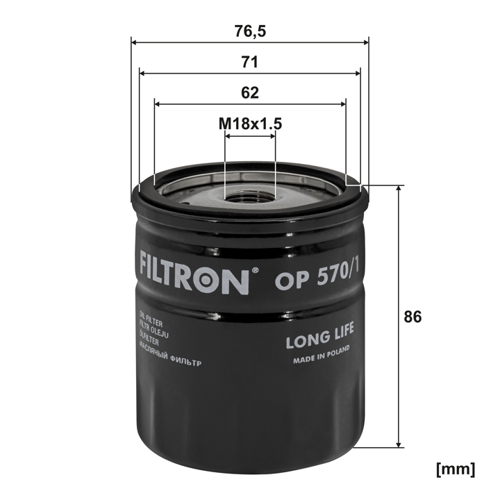 Buy Filtron OP 570/1 at a low price in United Arab Emirates!