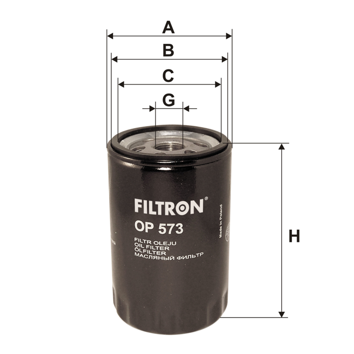 Filtron Oil Filter – price 19 PLN