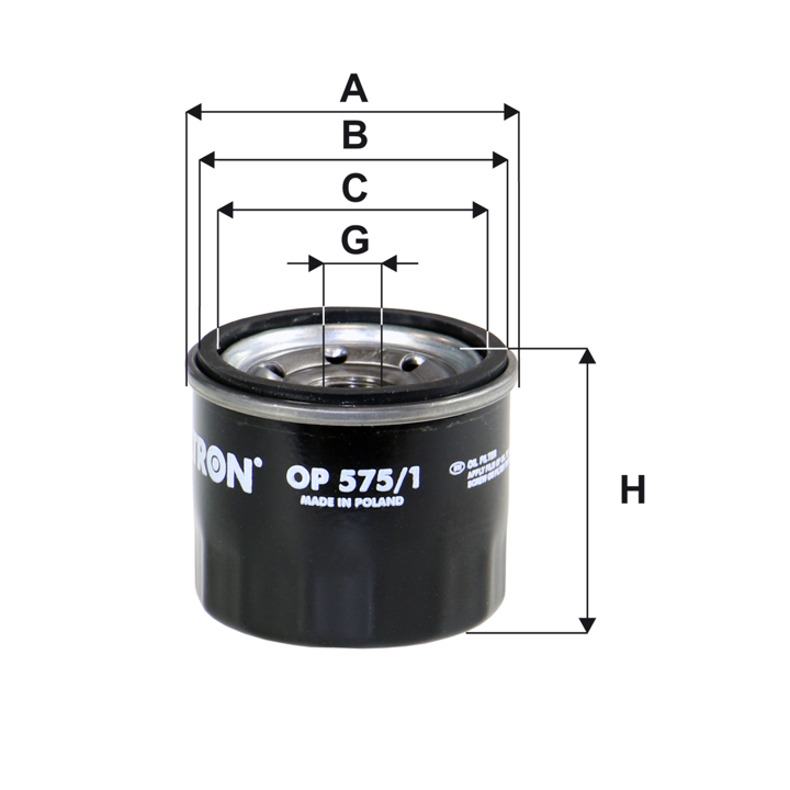 Filtron Oil Filter – price 21 PLN