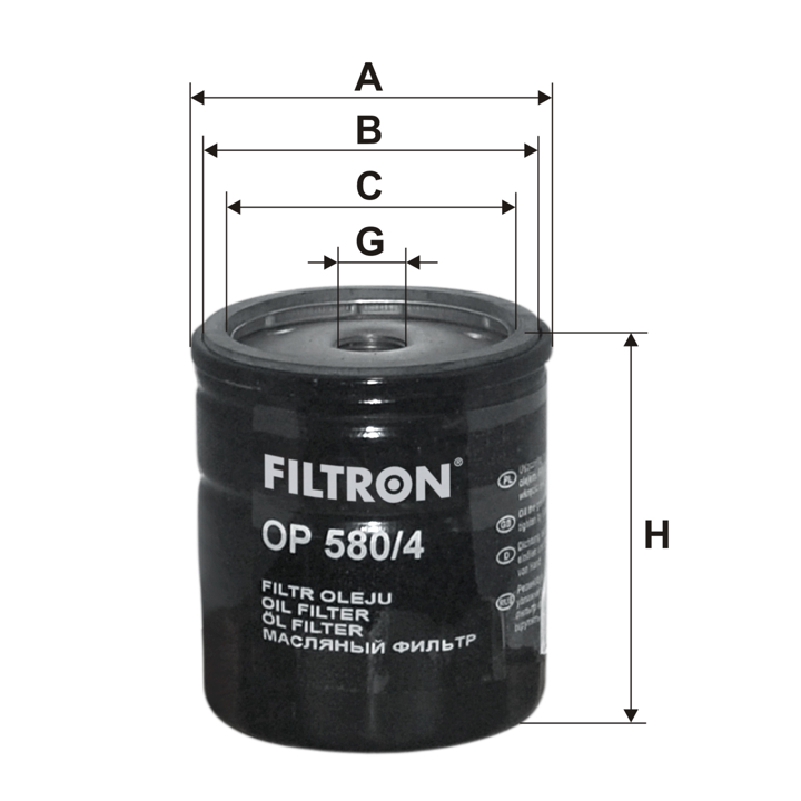 Filtron Oil Filter – price 23 PLN