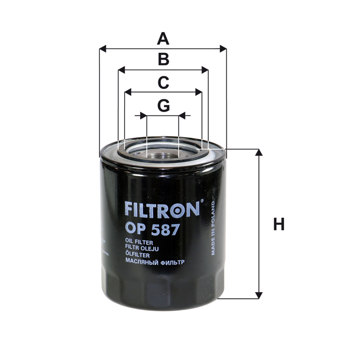 Filtron Oil Filter – price 40 PLN