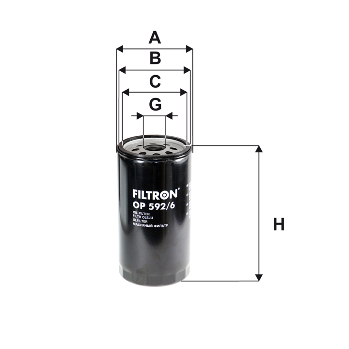 Filtron Oil Filter – price 85 PLN