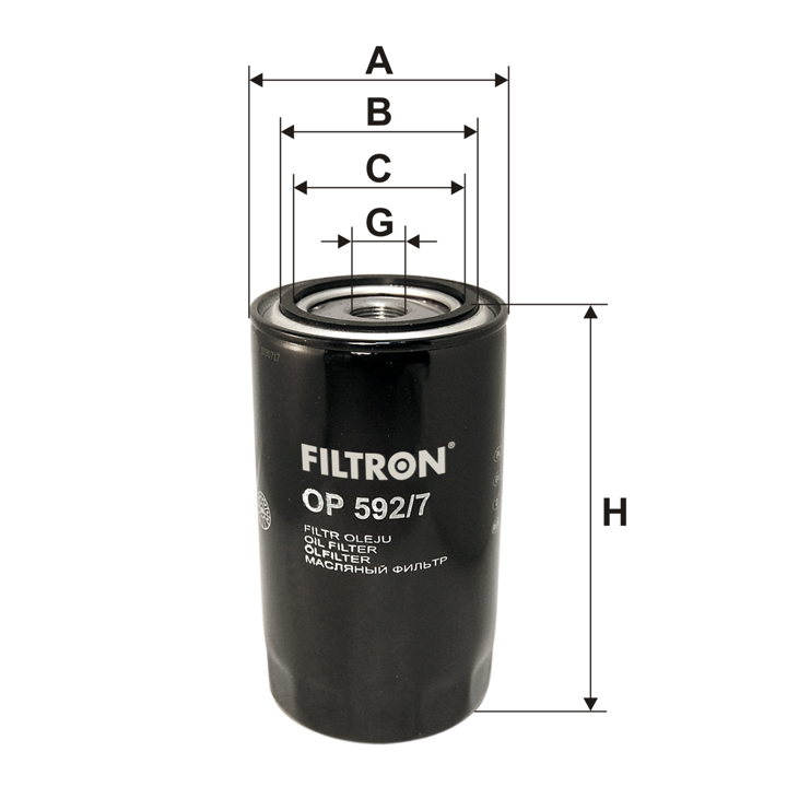 Filtron Oil Filter – price 40 PLN
