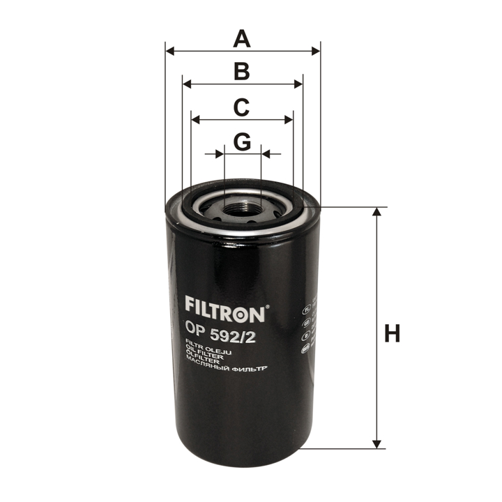 Filtron Oil Filter – price 37 PLN