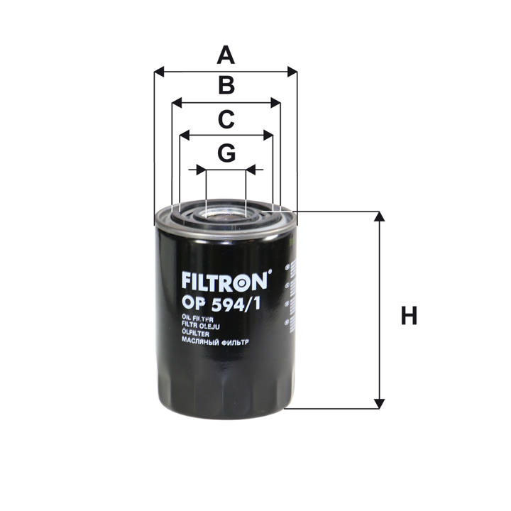 Filtron Oil Filter – price 55 PLN