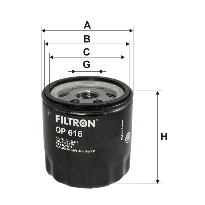 Filtron Oil Filter – price 20 PLN