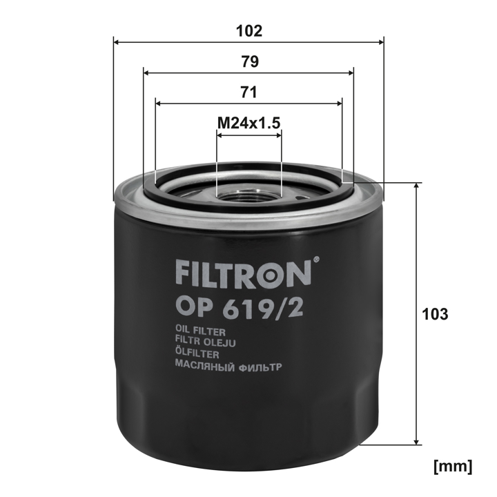 Buy Filtron OP 619/2 at a low price in United Arab Emirates!