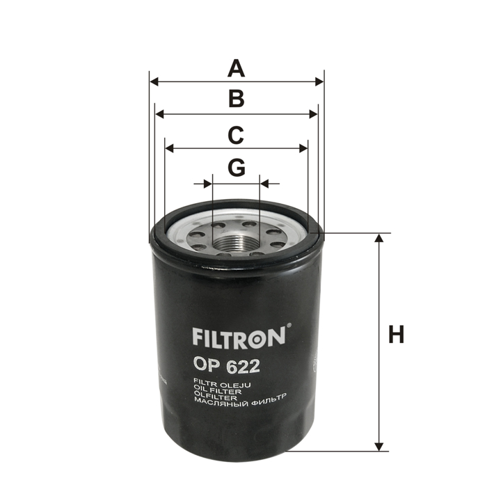 Buy Filtron OP622 – good price at EXIST.AE!