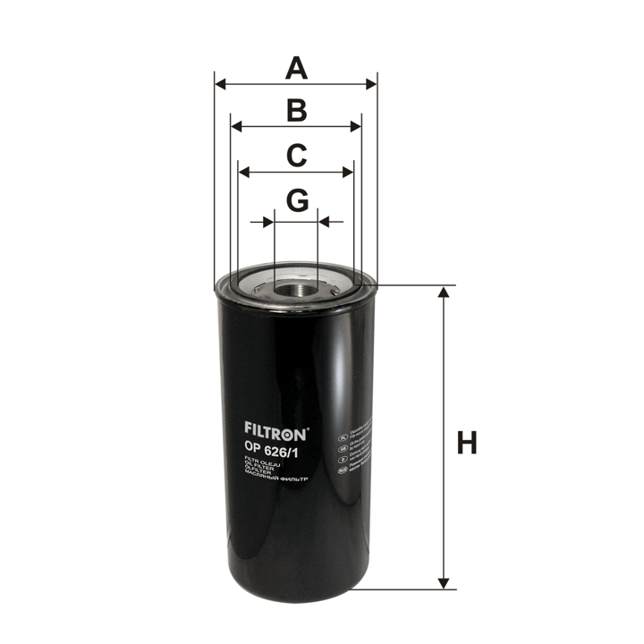 Filtron Oil Filter – price 96 PLN