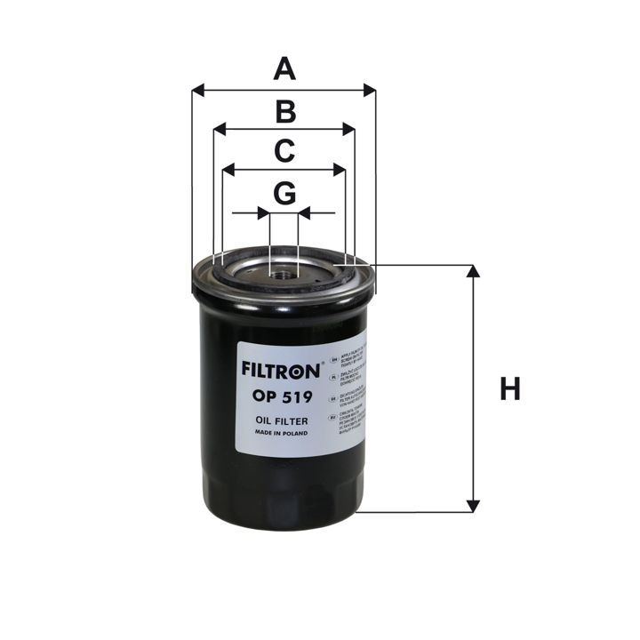 Filtron Oil Filter – price 38 PLN