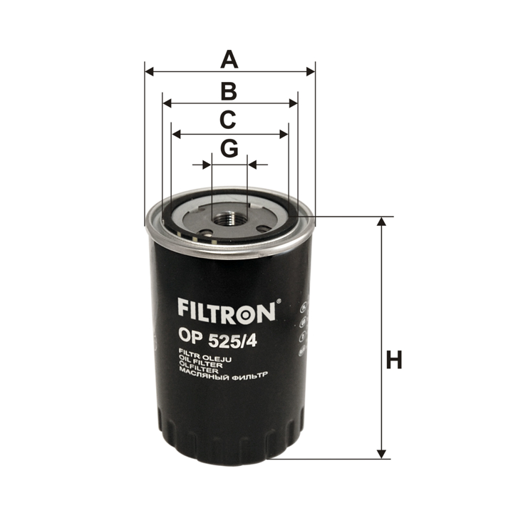 Filtron Oil Filter – price 26 PLN