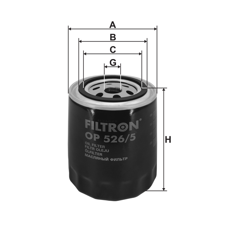 Filtron Oil Filter – price [object Object] PLN
