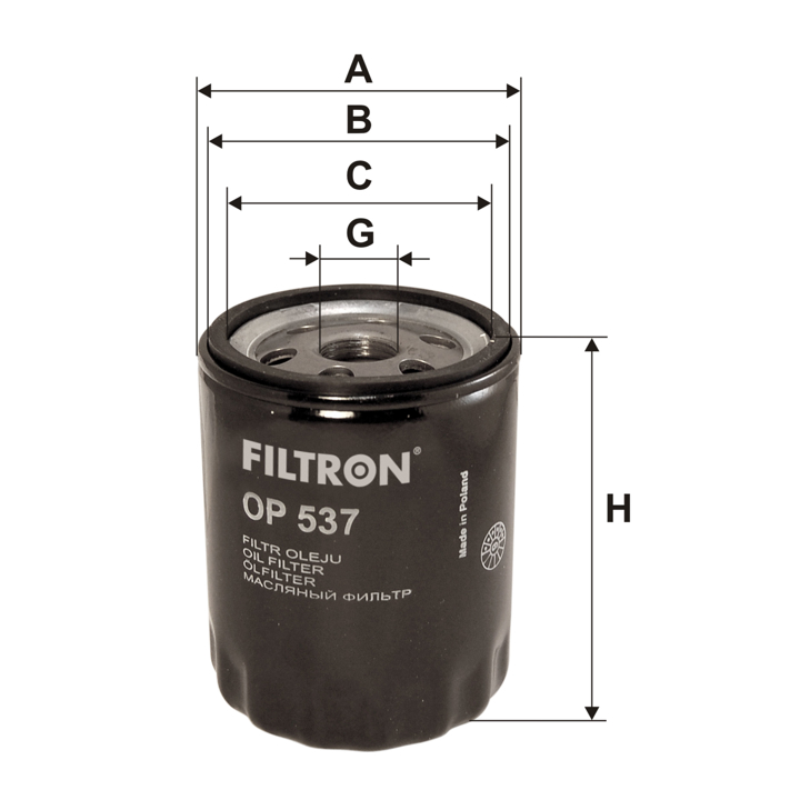 Filtron Oil Filter – price 17 PLN