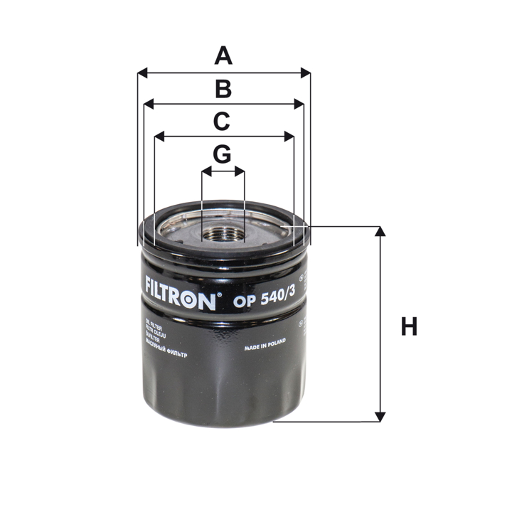 Buy Filtron OP5403 – good price at EXIST.AE!