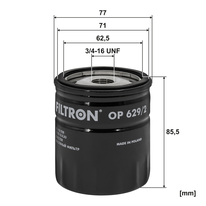 Filtron Oil Filter – price 20 PLN