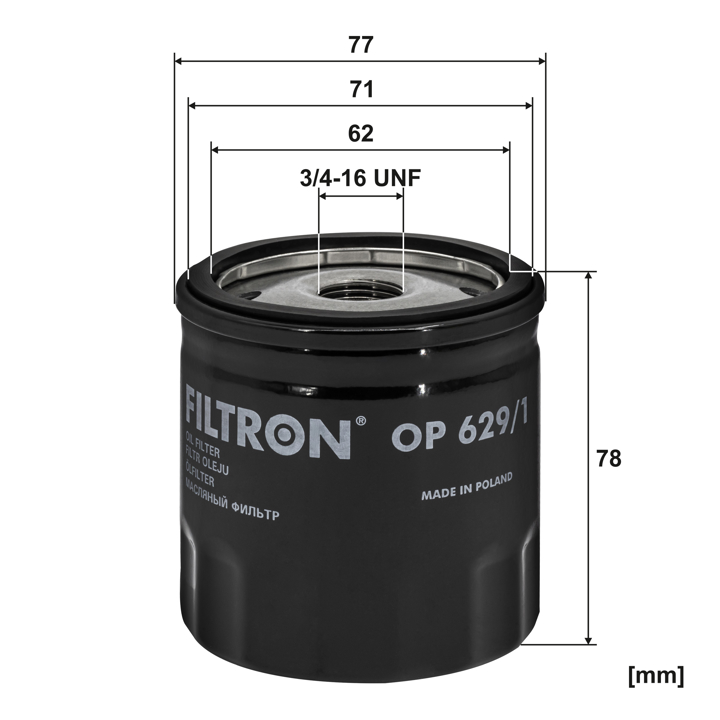 Buy Filtron OP 629/1 at a low price in United Arab Emirates!