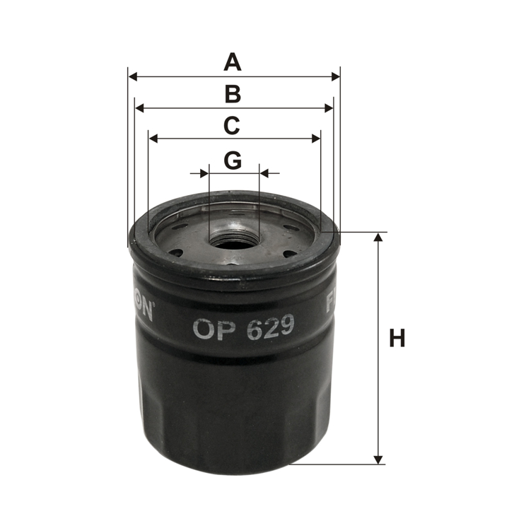Oil Filter Filtron OP 629